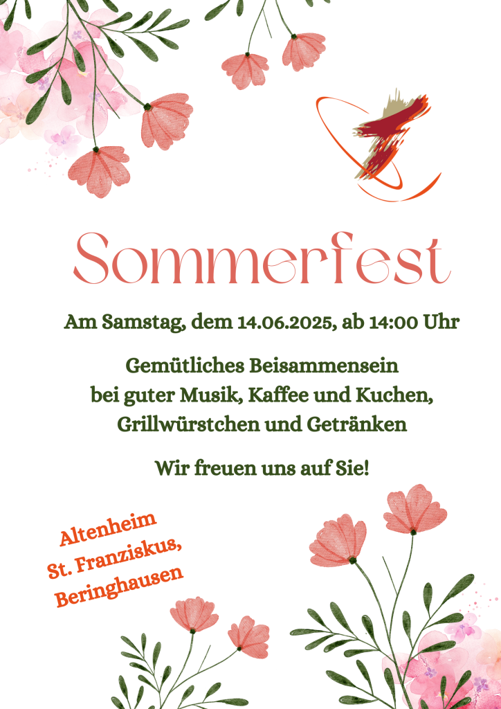 Sommerfest am 14. Juni