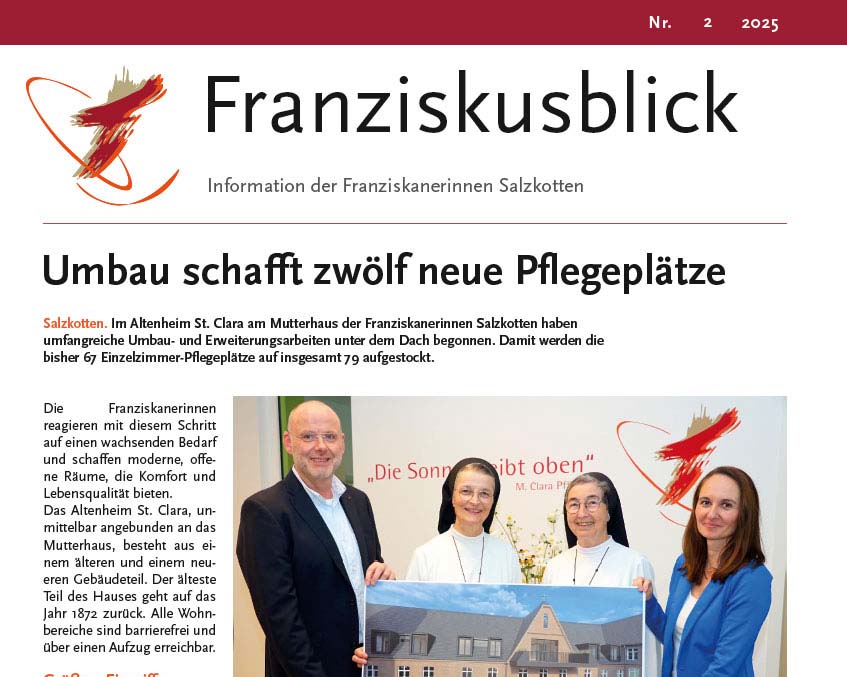 Neuer Franziskusblick